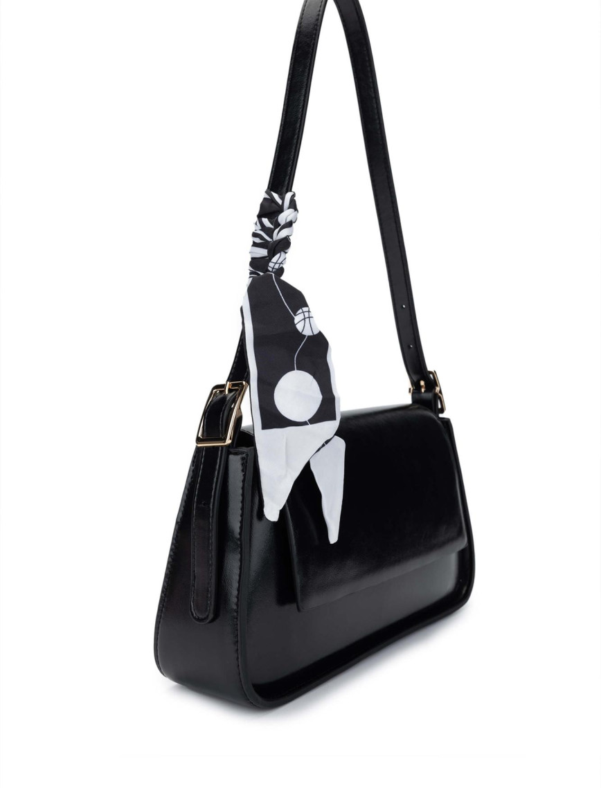 Tamer Tanca Kadın Vegan Siyah Omuz Çanta