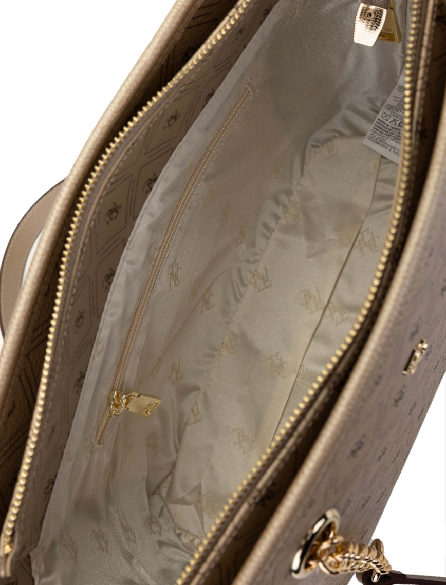 Tamer Tanca Kadın Vegan Altın Omuz Çanta Tamer Tanca Kadın Vegan Altın Omuz Çanta