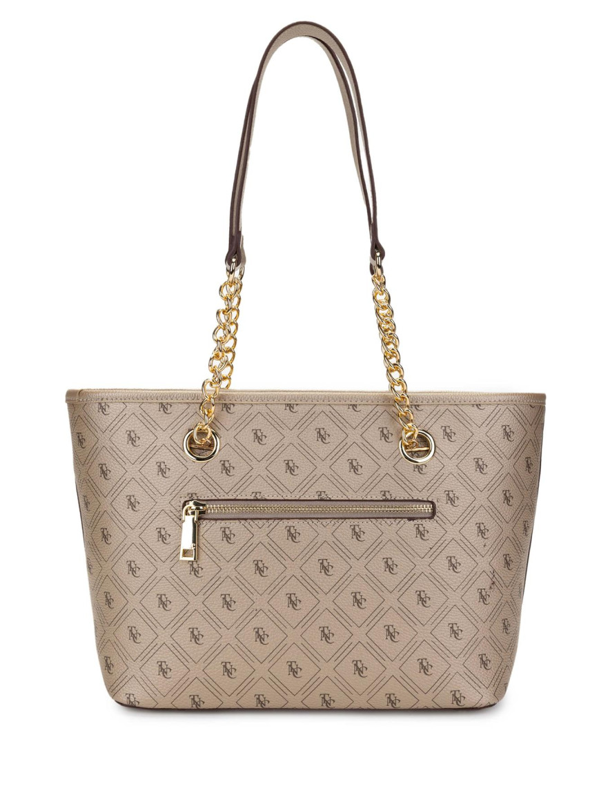 Tamer Tanca Kadın Vegan Altın Omuz Çanta Tamer Tanca Kadın Vegan Altın Omuz Çanta