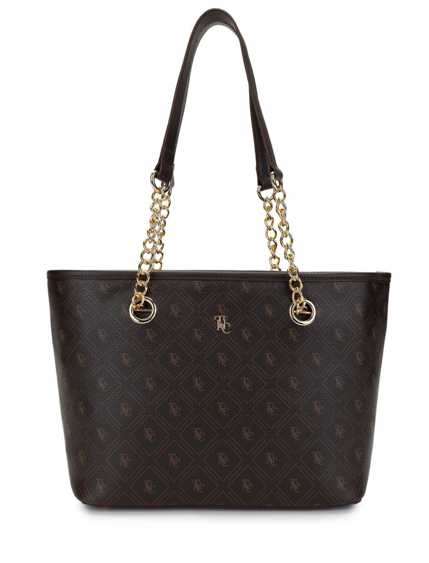 Tamer Tanca Kadın Vegan Altın Omuz Çanta Tamer Tanca Kadın Vegan Altın Omuz Çanta