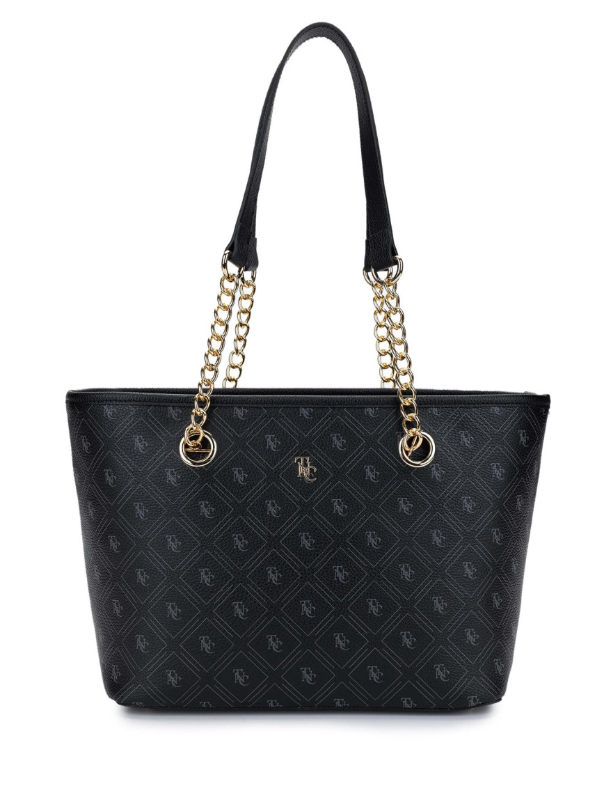 Tamer Tanca Kadın Vegan Altın Omuz Çanta Tamer Tanca Kadın Vegan Altın Omuz Çanta