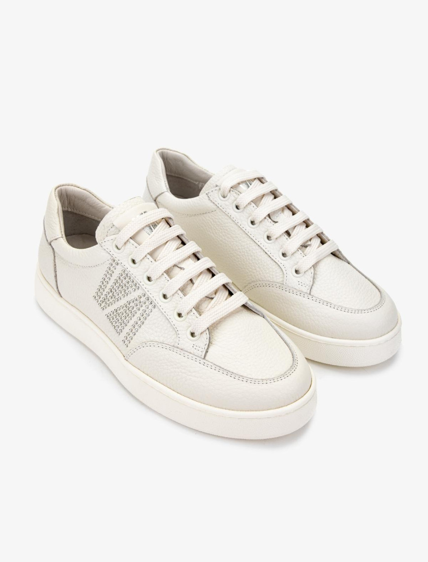 Valmenti Kadın Hakiki Deri Bej Sneakers & Spor Ayakkabı Valmenti Kadın Hakiki Deri Bej Sneakers & Spor Ayakkabı