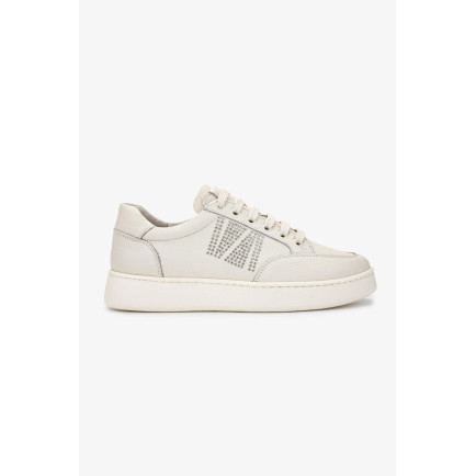 Valmenti Kadın Hakiki Deri Bej Sneakers & Spor Ayakkabı