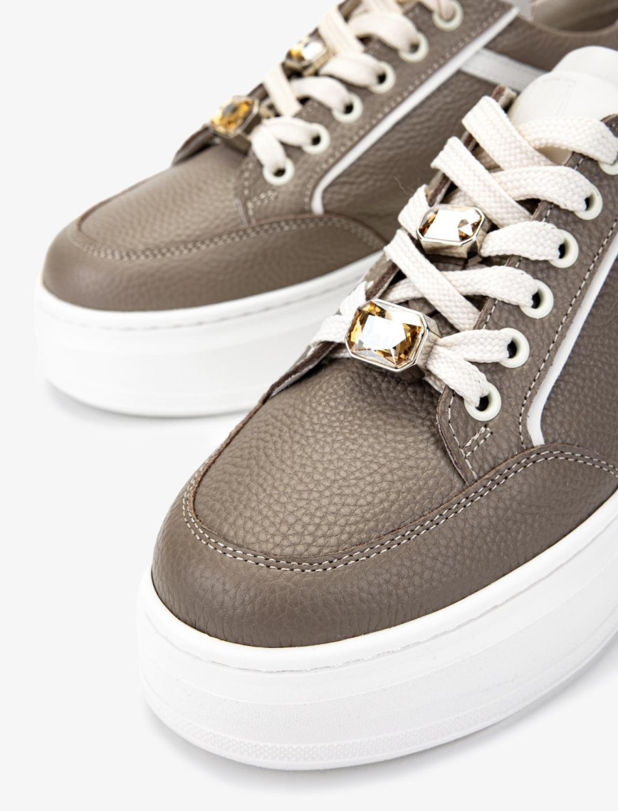 Valmenti Kadın Hakiki Deri Vizon Sneakers & Spor Ayakkabı Valmenti Kadın Hakiki Deri Vizon Sneakers & Spor Ayakkabı