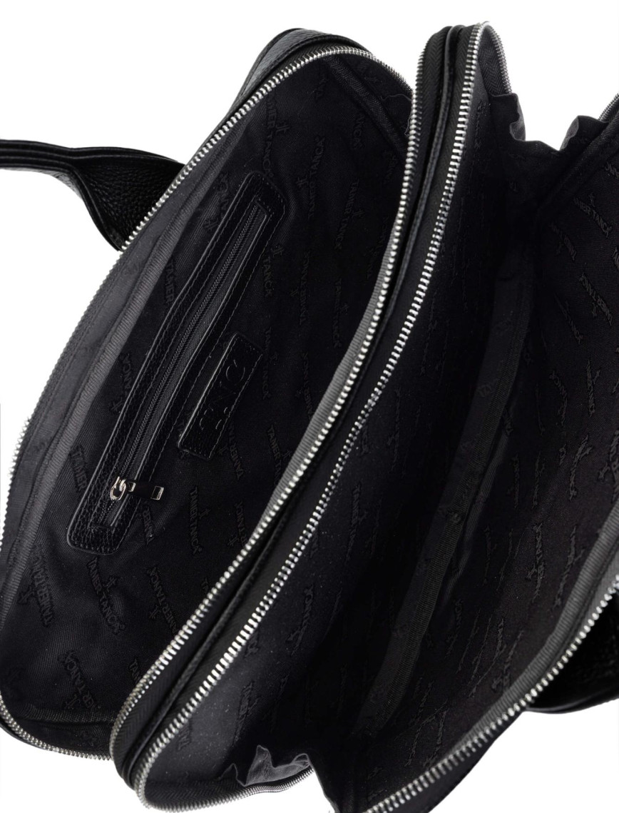 Tamer Tanca Unisex Hakiki Deri Siyah Floter Evrak Çantası Tamer Tanca Unisex Hakiki Deri Siyah Floter Evrak Çantası