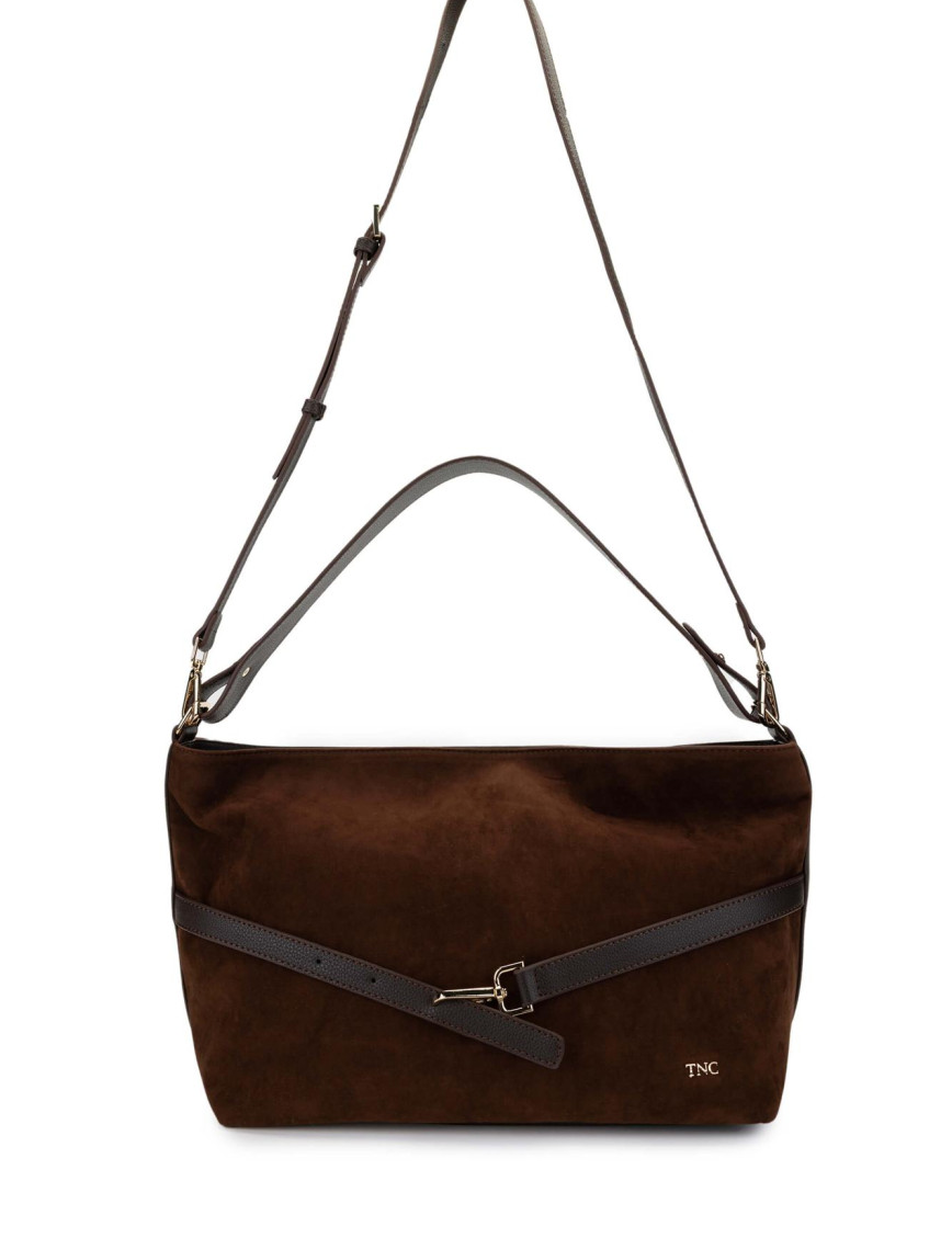 Tamer Tanca Kadın Vegan Kahverengi Omuz Çanta Tamer Tanca Kadın Vegan Kahverengi Omuz Çanta