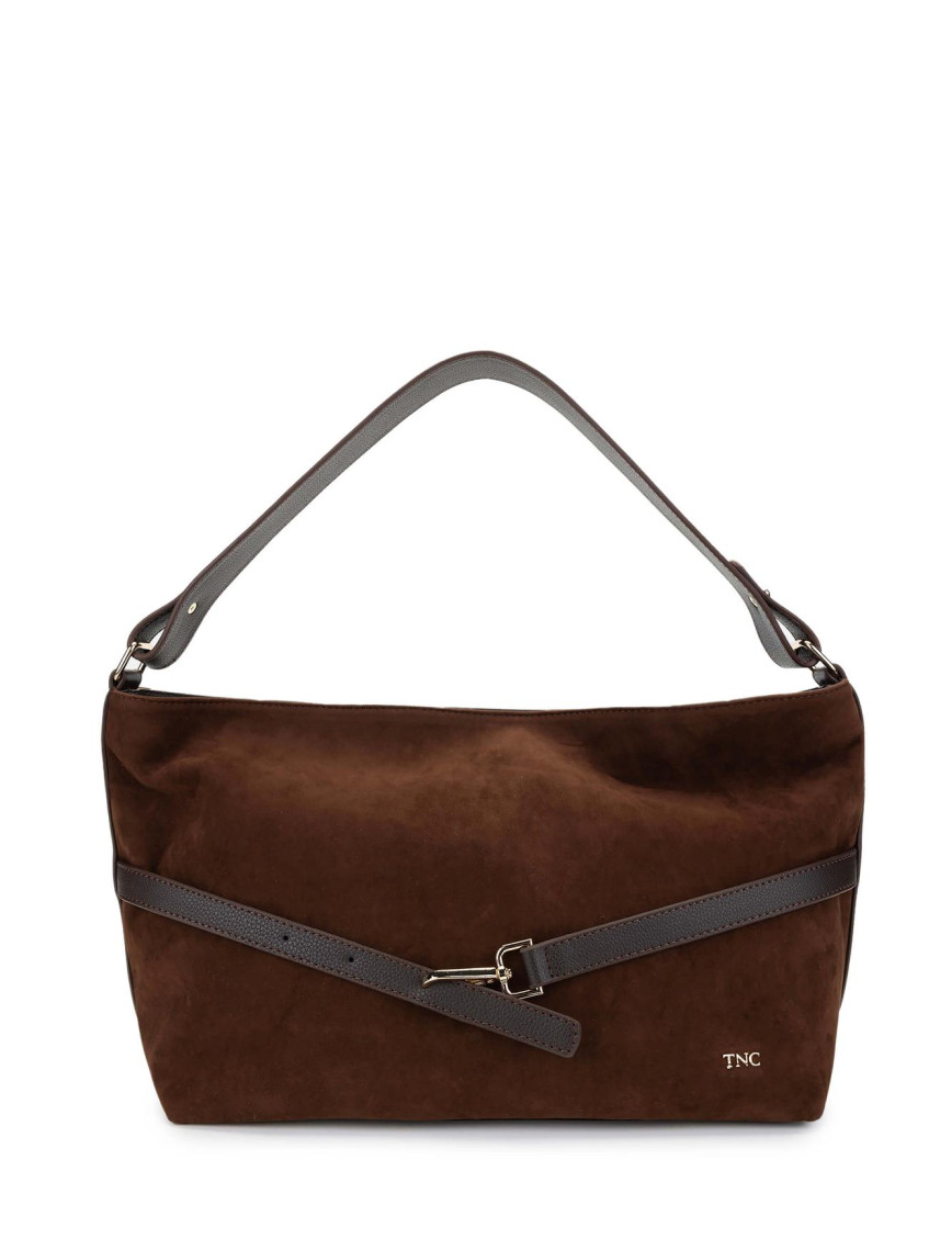 Tamer Tanca Kadın Vegan Kahverengi Omuz Çanta Tamer Tanca Kadın Vegan Kahverengi Omuz Çanta