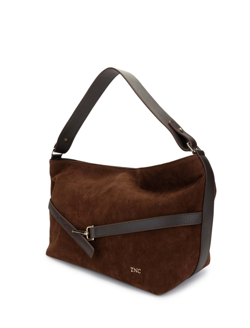 Tamer Tanca Kadın Vegan Kahverengi Omuz Çanta Tamer Tanca Kadın Vegan Kahverengi Omuz Çanta