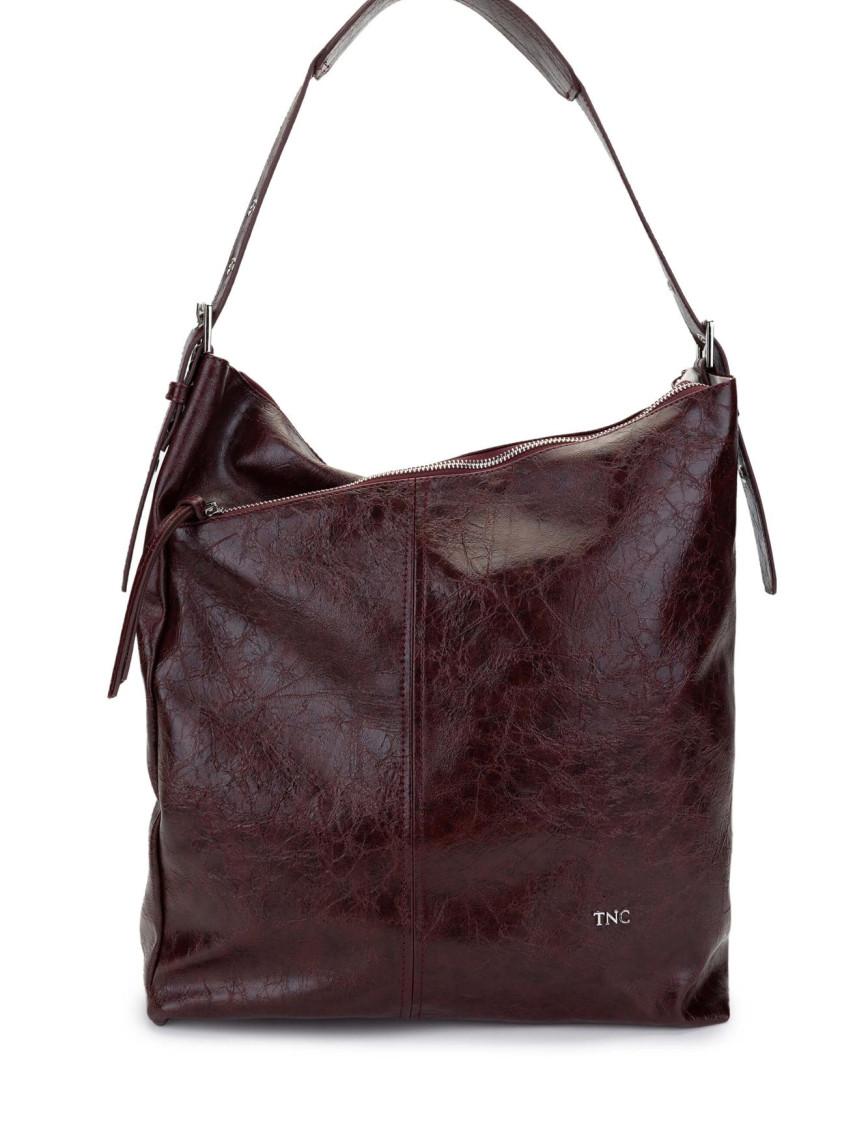 Tamer Tanca Kadın Vegan Bordo Omuz Çanta Tamer Tanca Kadın Vegan Bordo Omuz Çanta