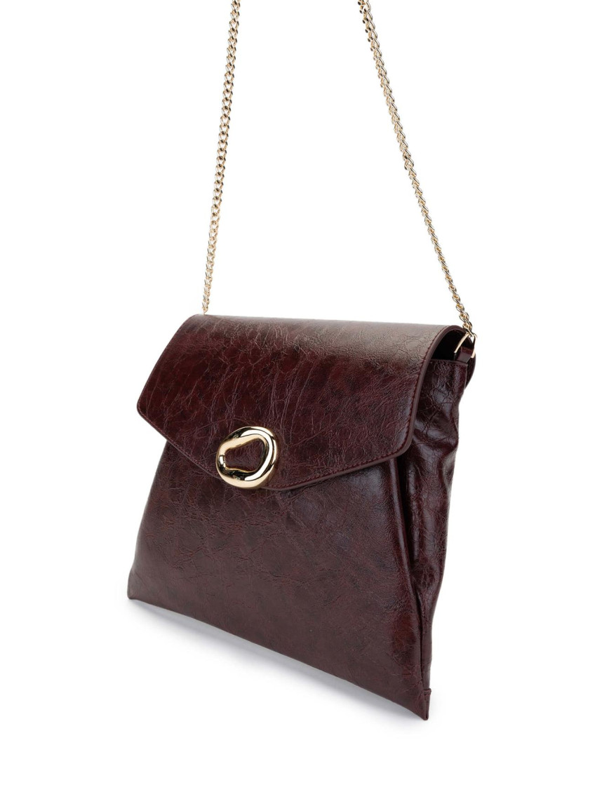 Tamer Tanca Kadın Vegan Bordo Omuz Çanta Tamer Tanca Kadın Vegan Bordo Omuz Çanta