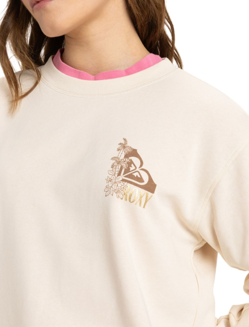 Roxy Surf Stoked Crew Terry Vint. Kadın Sweatshirt Roxy Surf Stoked Crew Terry Vint. Kadın Sweatshirt