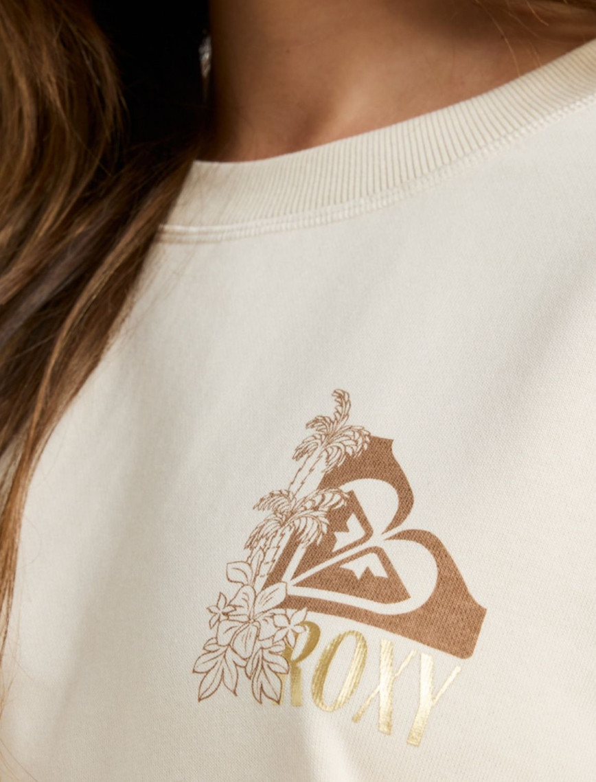 Roxy Surf Stoked Crew Terry Vint. Kadın Sweatshirt Roxy Surf Stoked Crew Terry Vint. Kadın Sweatshirt