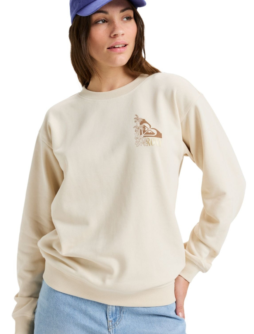 Roxy Surf Stoked Crew Terry Vint. Kadın Sweatshirt Roxy Surf Stoked Crew Terry Vint. Kadın Sweatshirt