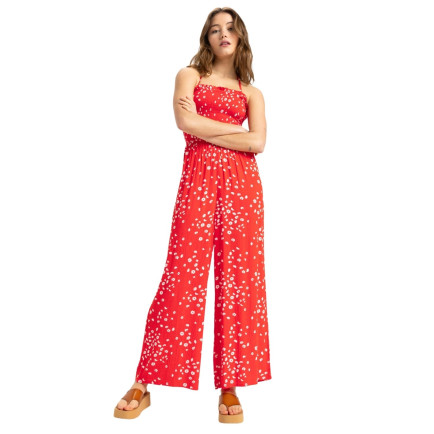 Roxy Palm Groves Jumper Kadın Kırmızı Tulum Roxy Palm Groves Jumper Kadın Kırmızı Tulum