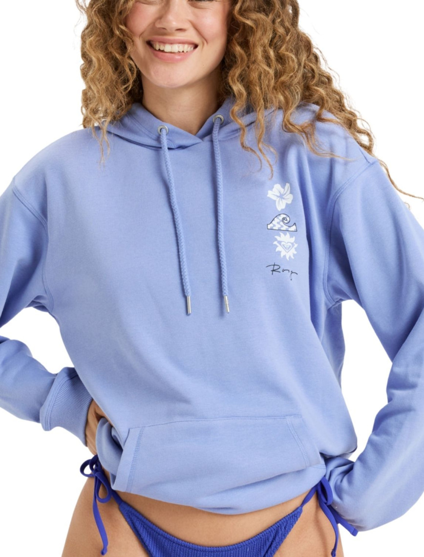 Roxy Surf Stoked Hoodie Terry Art Kadın Yeşil Sweatshirt Roxy Surf Stoked Hoodie Terry Art Kadın Yeşil Sweatshirt