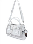 Tamer Tanca Kadın Vegan Beyaz Omuz Çanta