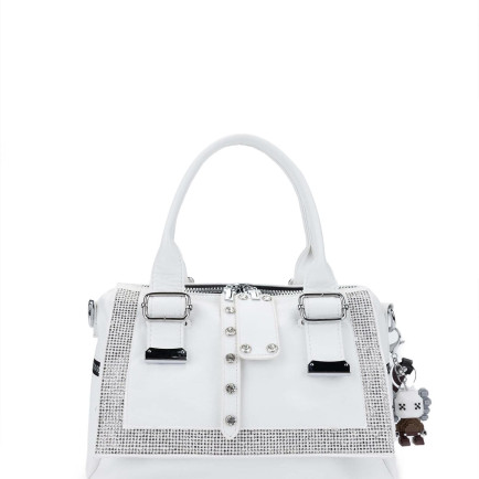 Tamer Tanca Kadın Vegan Beyaz Omuz Çanta Tamer Tanca Kadın Vegan Beyaz Omuz Çanta