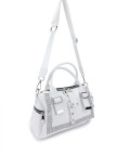 Tamer Tanca Kadın Vegan Beyaz Omuz Çanta