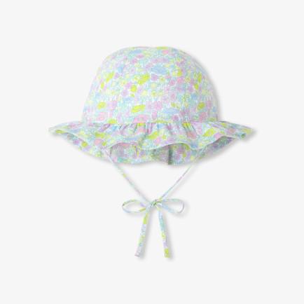 Jacadi Paris Yenidoğan Kız Bebek Çiçek Desenli Bob Şapka Jacadi Paris Yenidoğan Kız Bebek Çiçek Desenli Bob Şapka