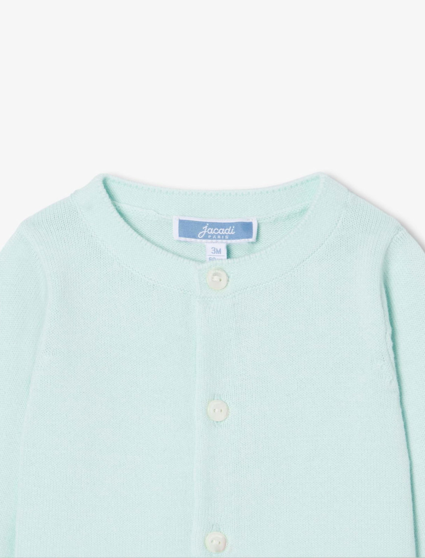 Jacadi Paris Yenidoğan Erkek Bebek Haroşa Örgü Hırka Jacadi Paris Yenidoğan Erkek Bebek Haroşa Örgü Hırka