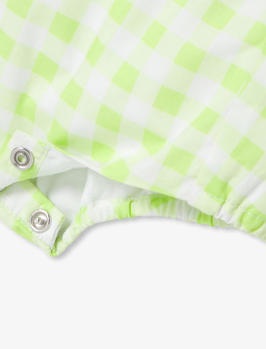 Jacadi Paris Yenidoğan Erkek Bebek Kareli Poplin Kısa Tulum Jacadi Paris Yenidoğan Erkek Bebek Kareli Poplin Kısa Tulum