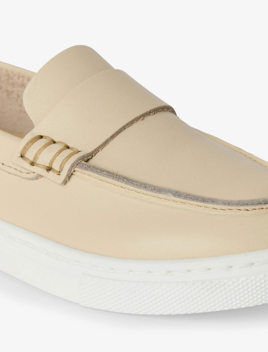 Jacadi Paris Erkek Çocuk Deri Mokasen Ayakkabı