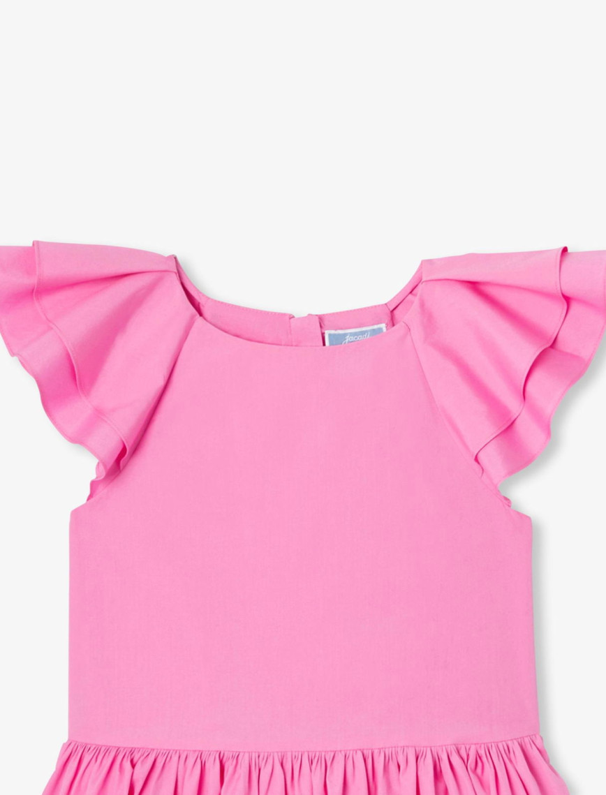 Jacadi Paris Kız Çocuk Fırfır Kollu Haute Couture Elbise Jacadi Paris Kız Çocuk Fırfır Kollu Haute Couture Elbise