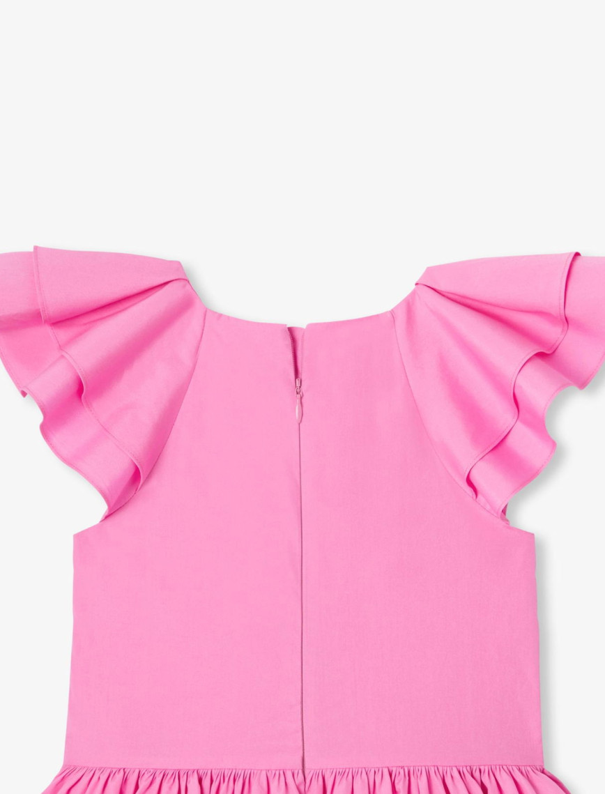 Jacadi Paris Kız Çocuk Fırfır Kollu Haute Couture Elbise Jacadi Paris Kız Çocuk Fırfır Kollu Haute Couture Elbise