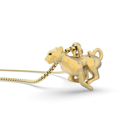 Metalmorphose Leopar Kolye