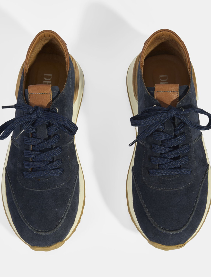 Erkek Lacivert Süet Bağcıklı Günlük Ayakkabı Erkek Lacivert Süet Bağcıklı Günlük Ayakkabı