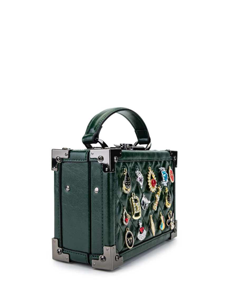 Tamer Tanca Kadın Vegan Yeşil Kol Çantası