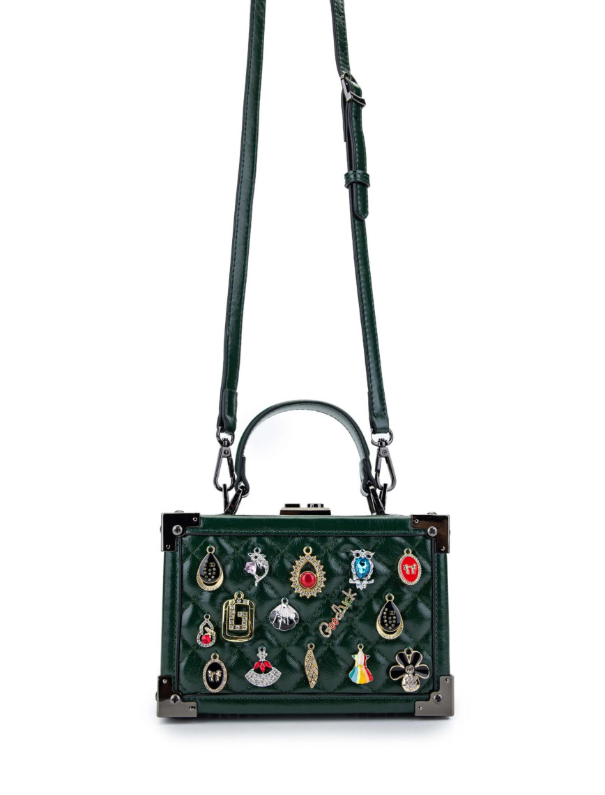 Tamer Tanca Kadın Vegan Yeşil Kol Çantası