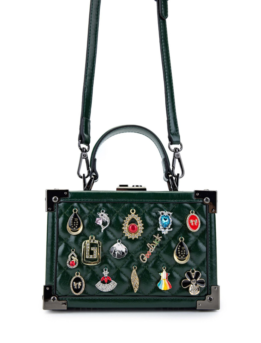 Tamer Tanca Kadın Vegan Yeşil Kol Çantası