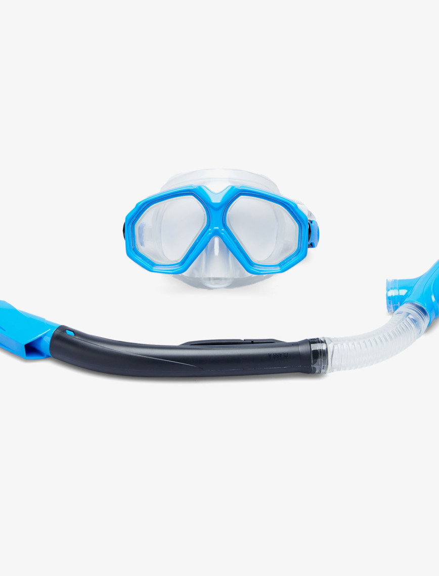 Speedo Dual Lenses Unisex Mavi Maske Şnorkel Speedo Dual Lenses Unisex Mavi Maske Şnorkel