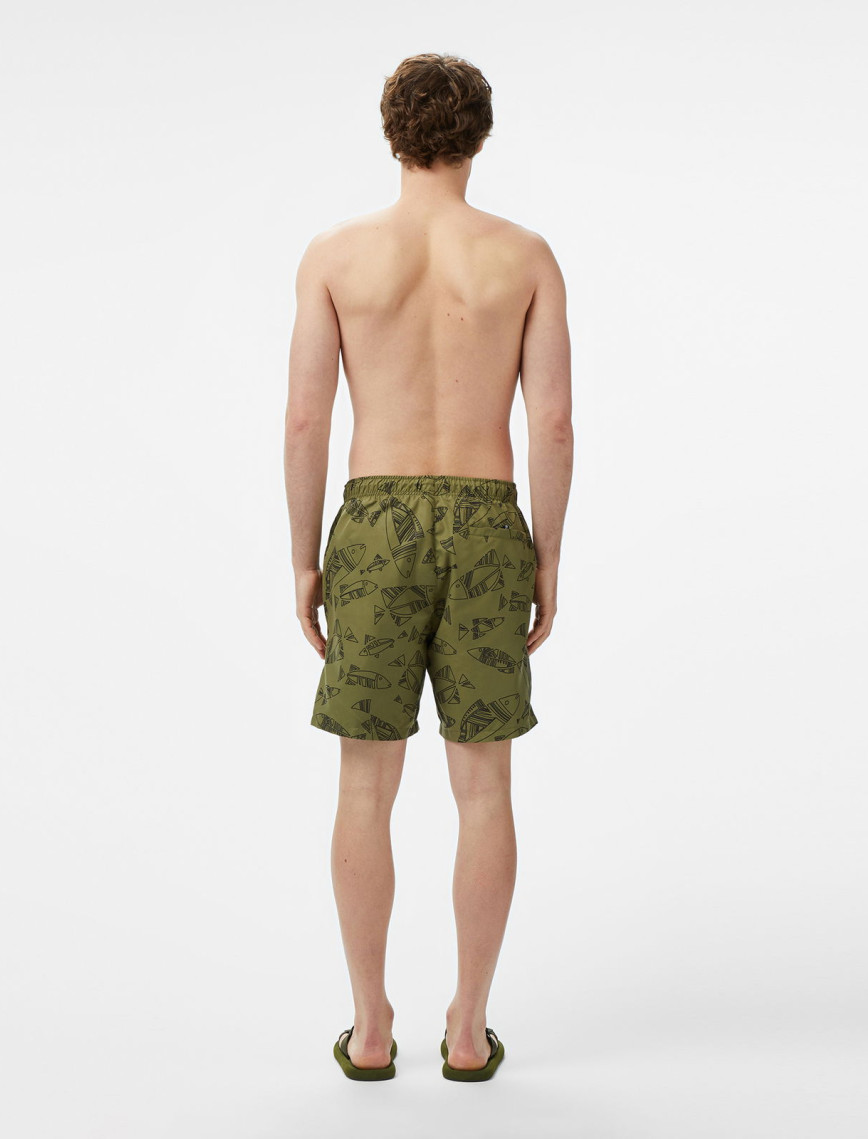 Nautica Erkek Yeşil Mayo Şort