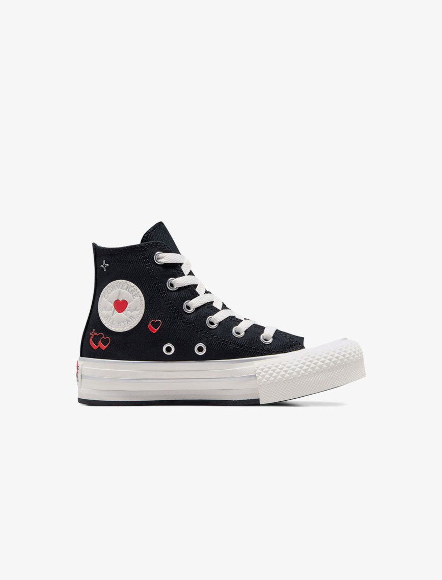 Converse Chuck Taylor All Star EVA Lift Platform Y2K Heart Çocuk Siyah Sneaker Converse Chuck Taylor All Star EVA Lift Platform Y2K Heart Çocuk Siyah Sneaker