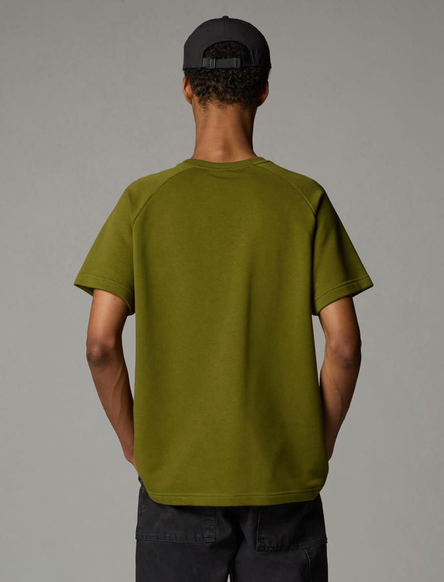 The North Face Terry Relaxed Erkek Yeşil T-Shirt The North Face Terry Relaxed Erkek Yeşil T-Shirt