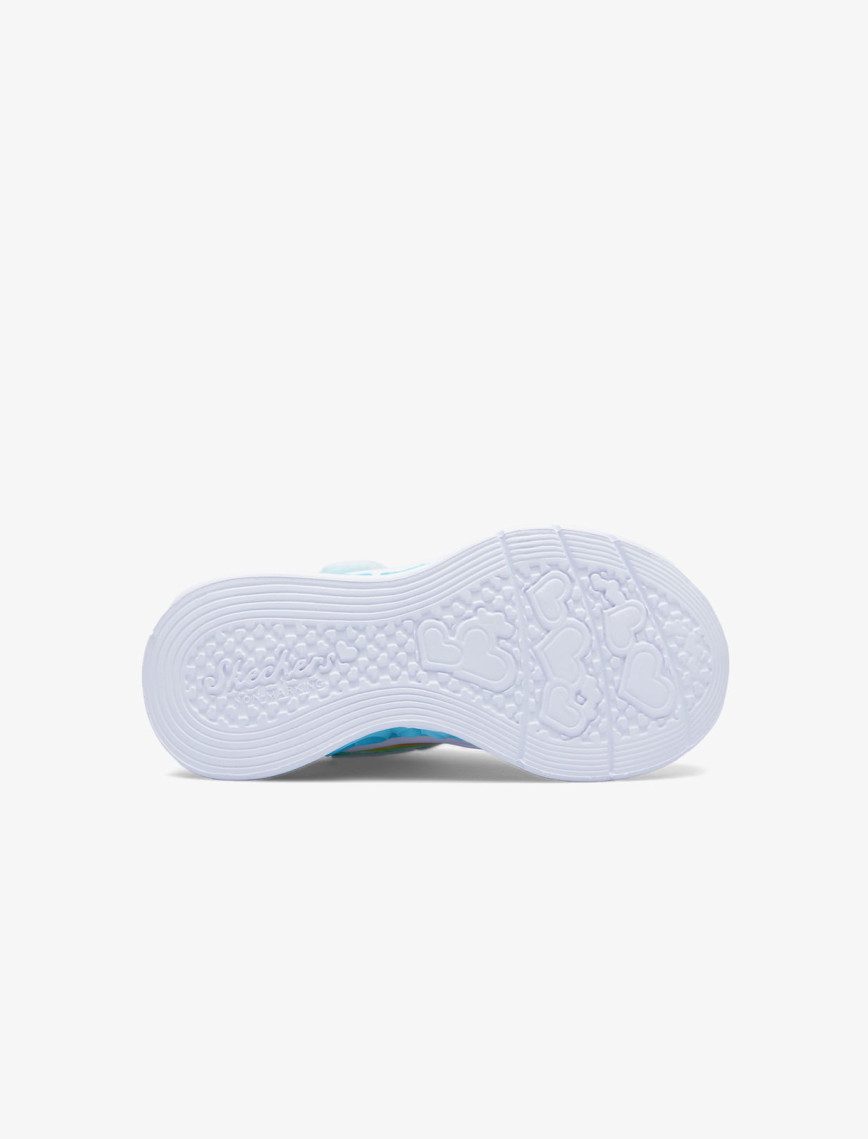 Skechers Flutter Heart Lights Groovy Swirl Çocuk Beyaz Spor Ayakkabı Skechers Flutter Heart Lights Groovy Swirl Çocuk Beyaz Spor Ayakkabı