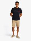 Tommy Hilfiger Chest Insert Erkek Mavi T-Shirt Tommy Hilfiger Chest Insert Erkek Mavi T-Shirt