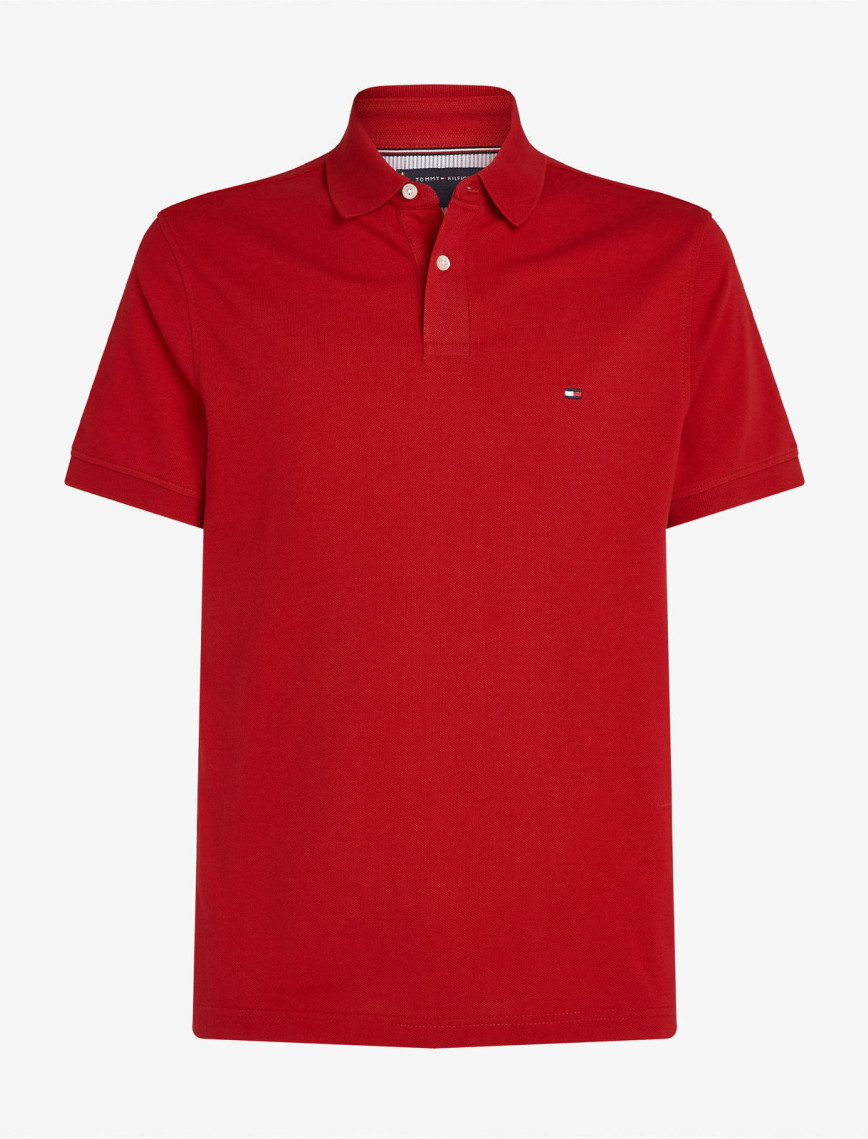 Tommy Hilfiger 1985 Regular Erkek Kırmızı Polo Tommy Hilfiger 1985 Regular Erkek Kırmızı Polo
