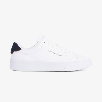 Tommy Hilfiger Court Detail Erkek Beyaz Sneaker Tommy Hilfiger Court Detail Erkek Beyaz Sneaker