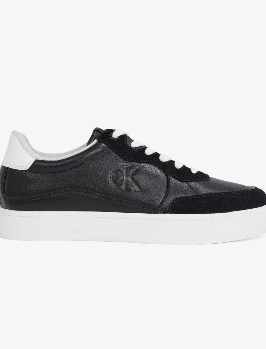 Calvin Klein Classic Cupsole Erkek Siyah Sneaker Calvin Klein Classic Cupsole Erkek Siyah Sneaker