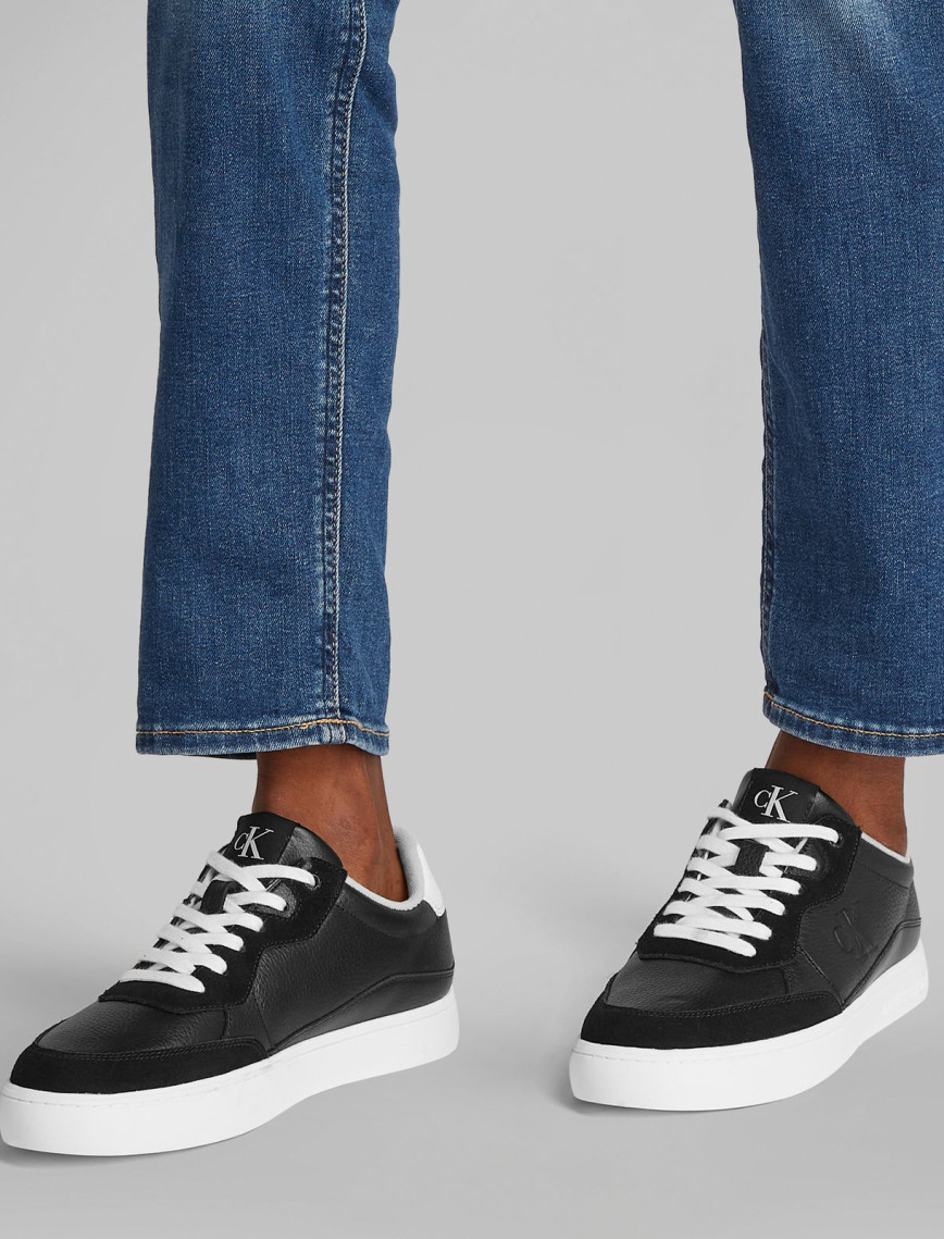 Calvin Klein Classic Cupsole Erkek Siyah Sneaker Calvin Klein Classic Cupsole Erkek Siyah Sneaker