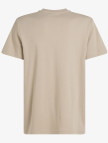 Calvin Klein Embossed Logo Erkek Bej T-Shirt Calvin Klein Embossed Logo Erkek Bej T-Shirt