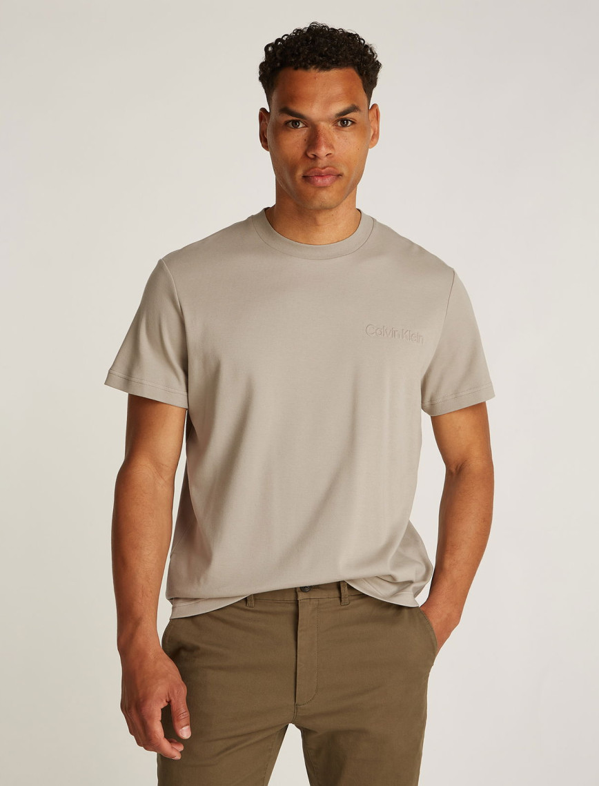 Calvin Klein Erkek Mavi T-Shirt Calvin Klein Erkek Mavi T-Shirt