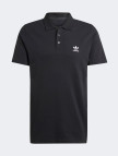adidas Trefoil Essentials Erkek Siyah Polo adidas Trefoil Essentials Erkek Siyah Polo