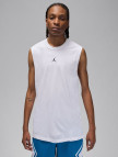 Jordan Dri-Fit Sport Erkek Beyaz Kolsuz T-Shirt