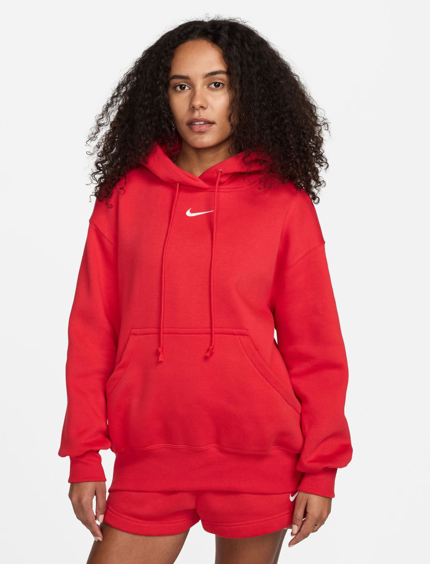 Nike Sportswear Phoenix Fleece Kadın Pembe Sweatshirt