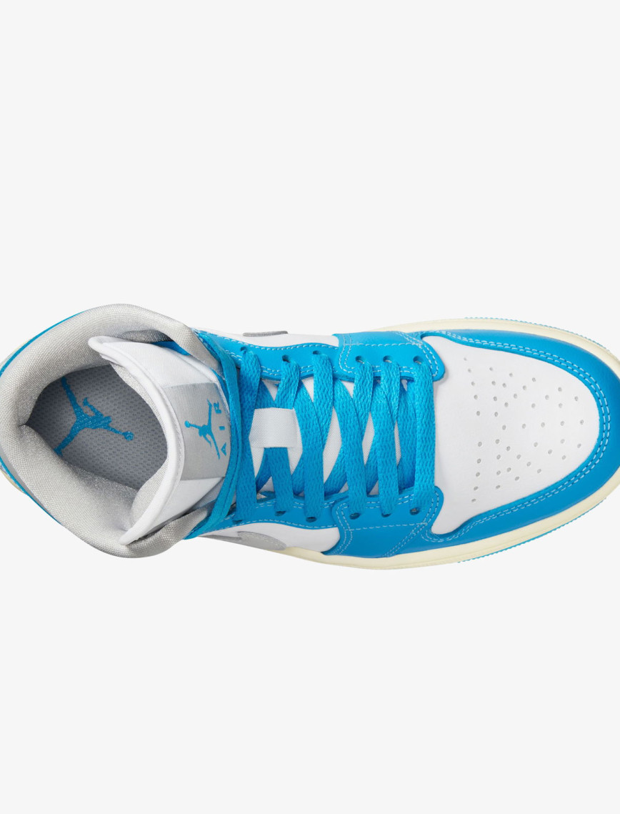 Jordan Air 1 Mid Kadın Mavi Spor Ayakkabı Jordan Air 1 Mid Kadın Mavi Spor Ayakkabı