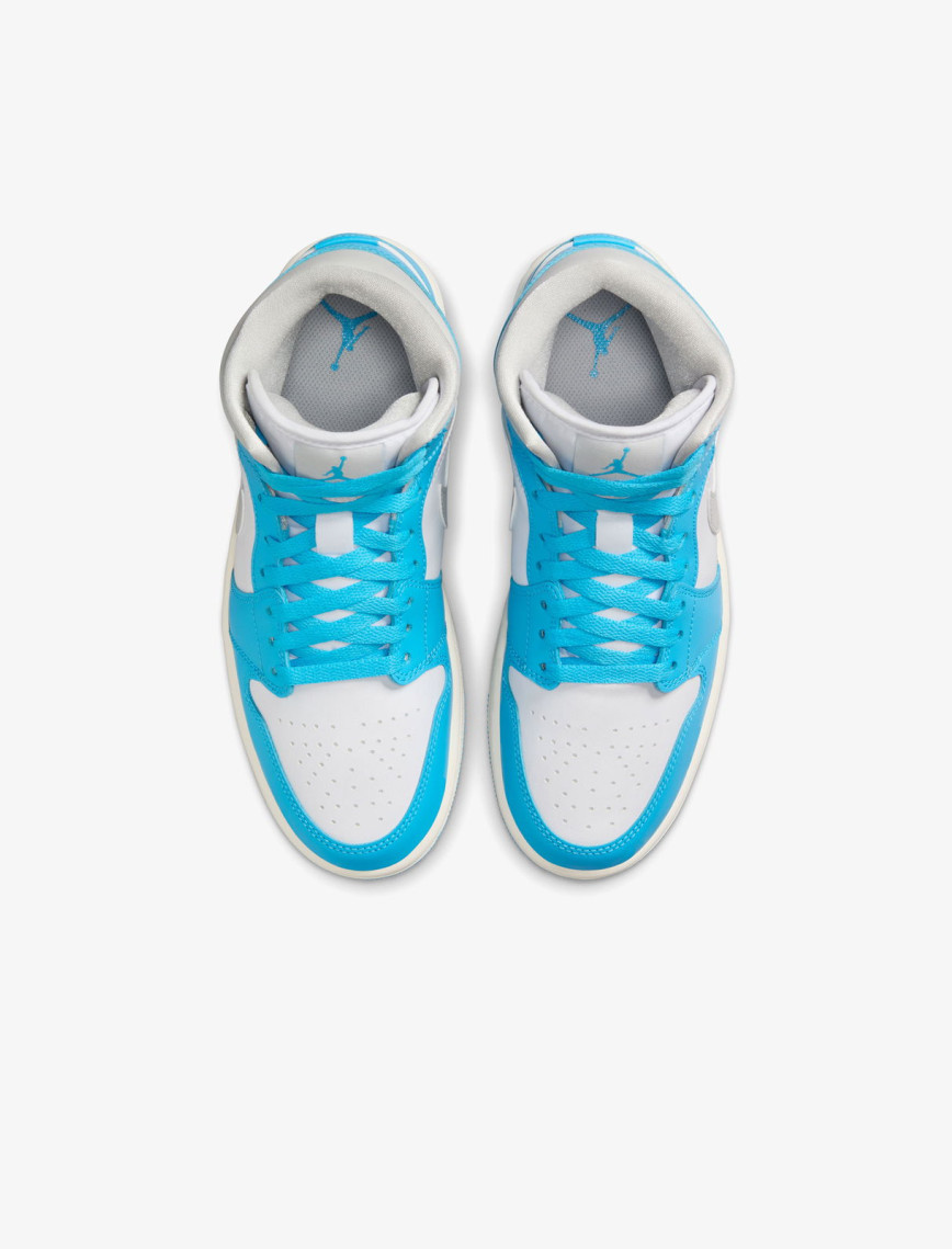 Jordan Air 1 Mid Kadın Mavi Spor Ayakkabı Jordan Air 1 Mid Kadın Mavi Spor Ayakkabı